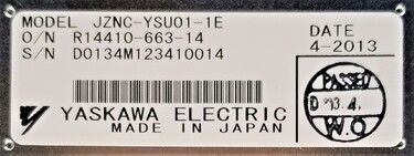 JZNC-YSU01-1E | Yaskawa Controllers JZNC-YSU01-1E | Yaskawa Controllers
